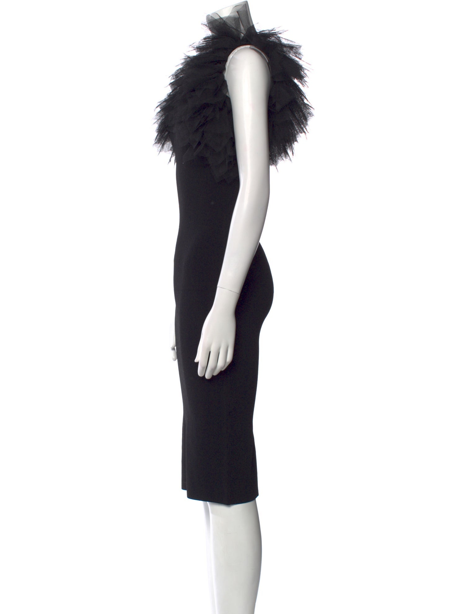 Autumn Cashmere Mock Neck Midi Length Dress w/ Tags