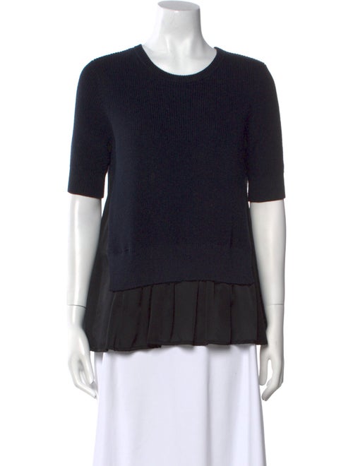 Autumn Cashmere Printed Crew Neck Sweater