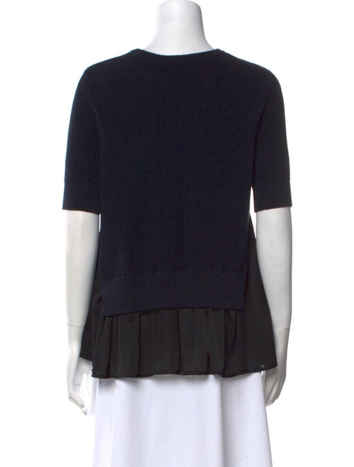 Autumn Cashmere Printed Crew Neck Sweater