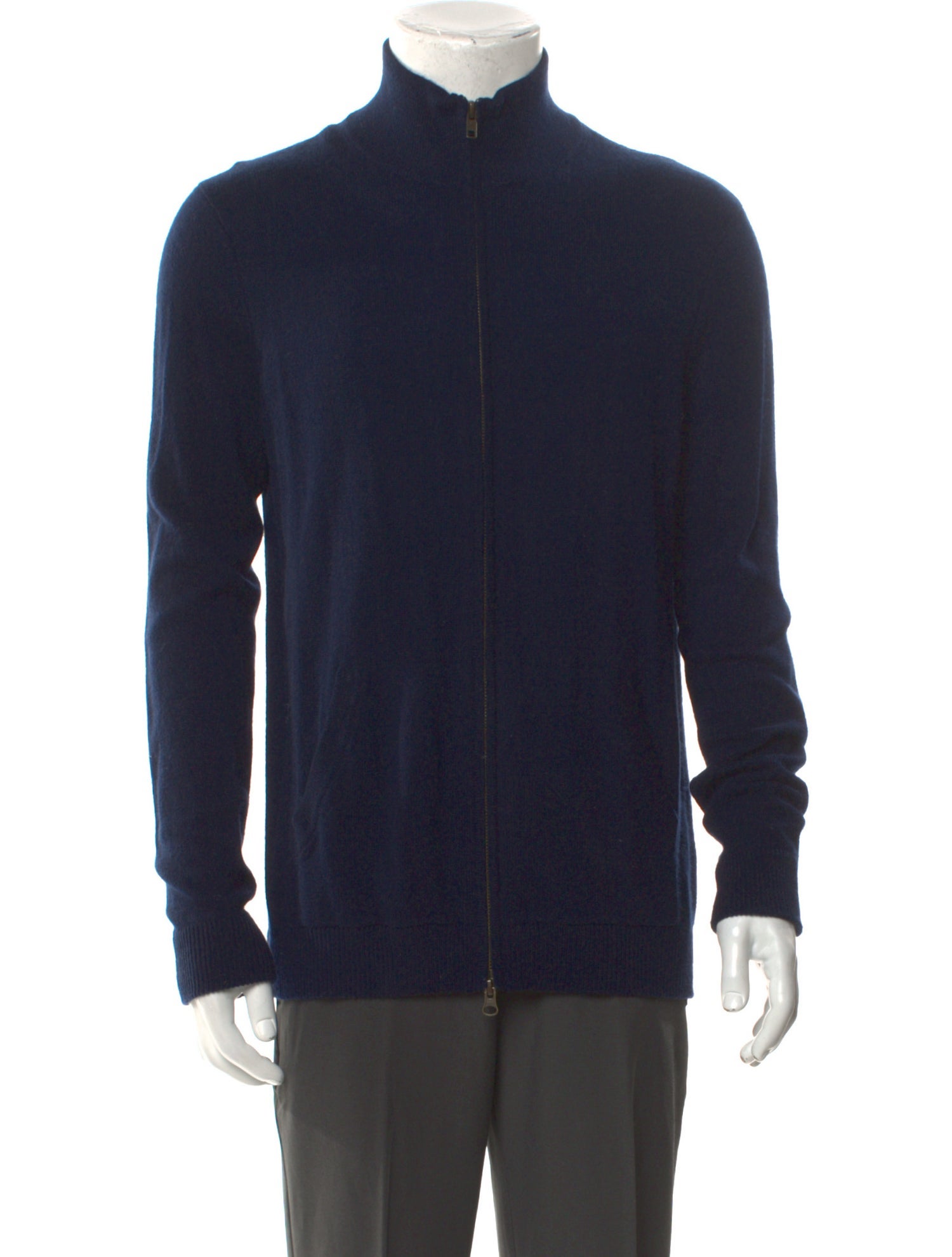 Autumn Cashmere Cashmere Mock Neck Cardigan