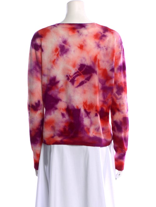 Autumn Cashmere Cashmere Tie-Dye Print Sweater
