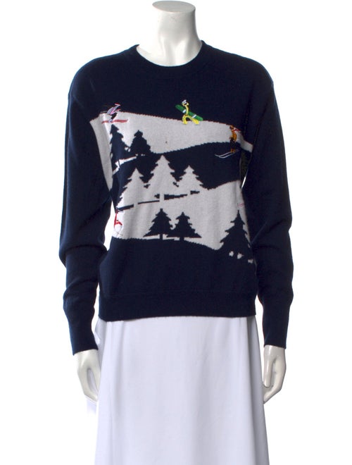 Autumn Cashmere Cashmere Graphic Print Sweater