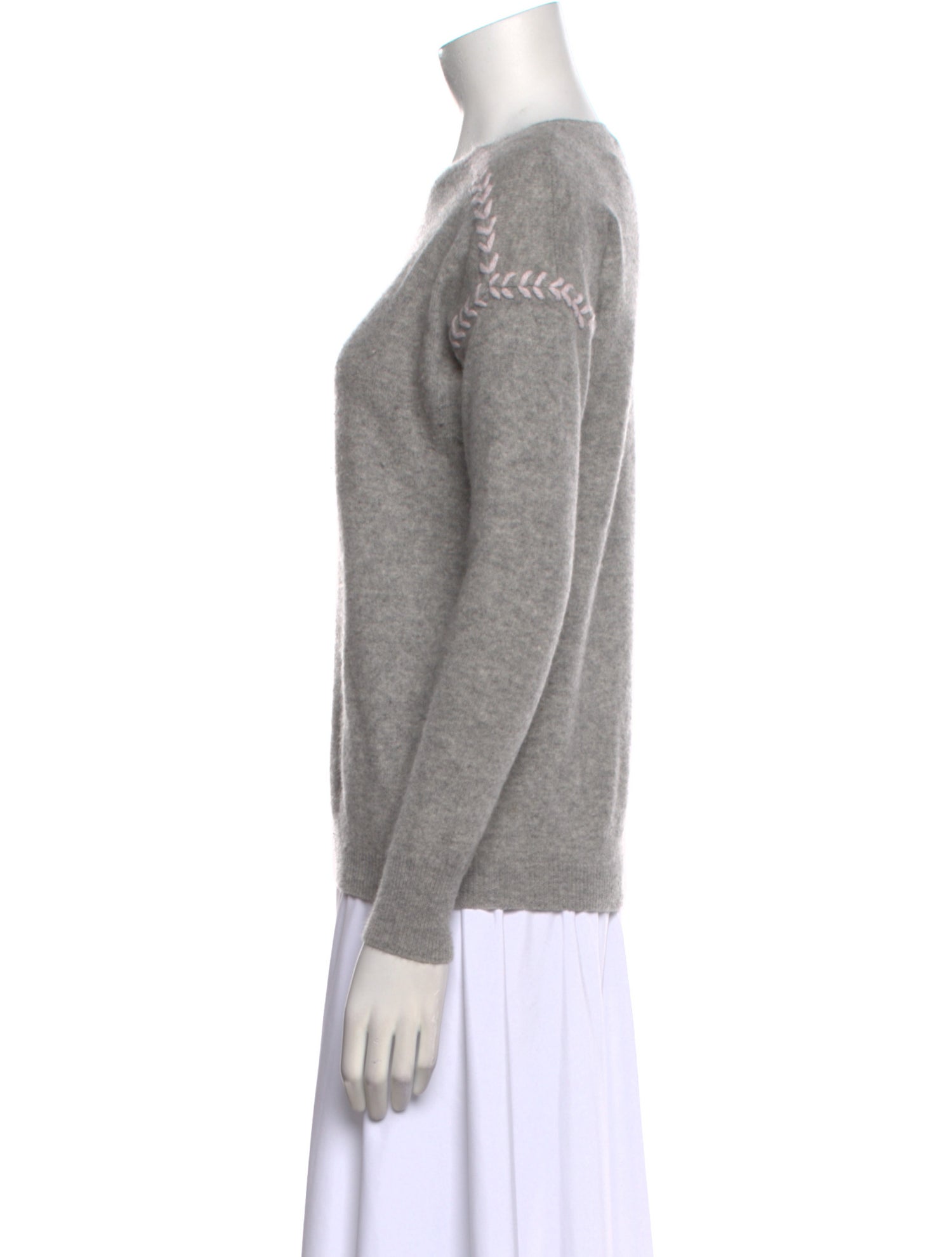 Autumn Cashmere Cashmere Bateau Neckline Sweater