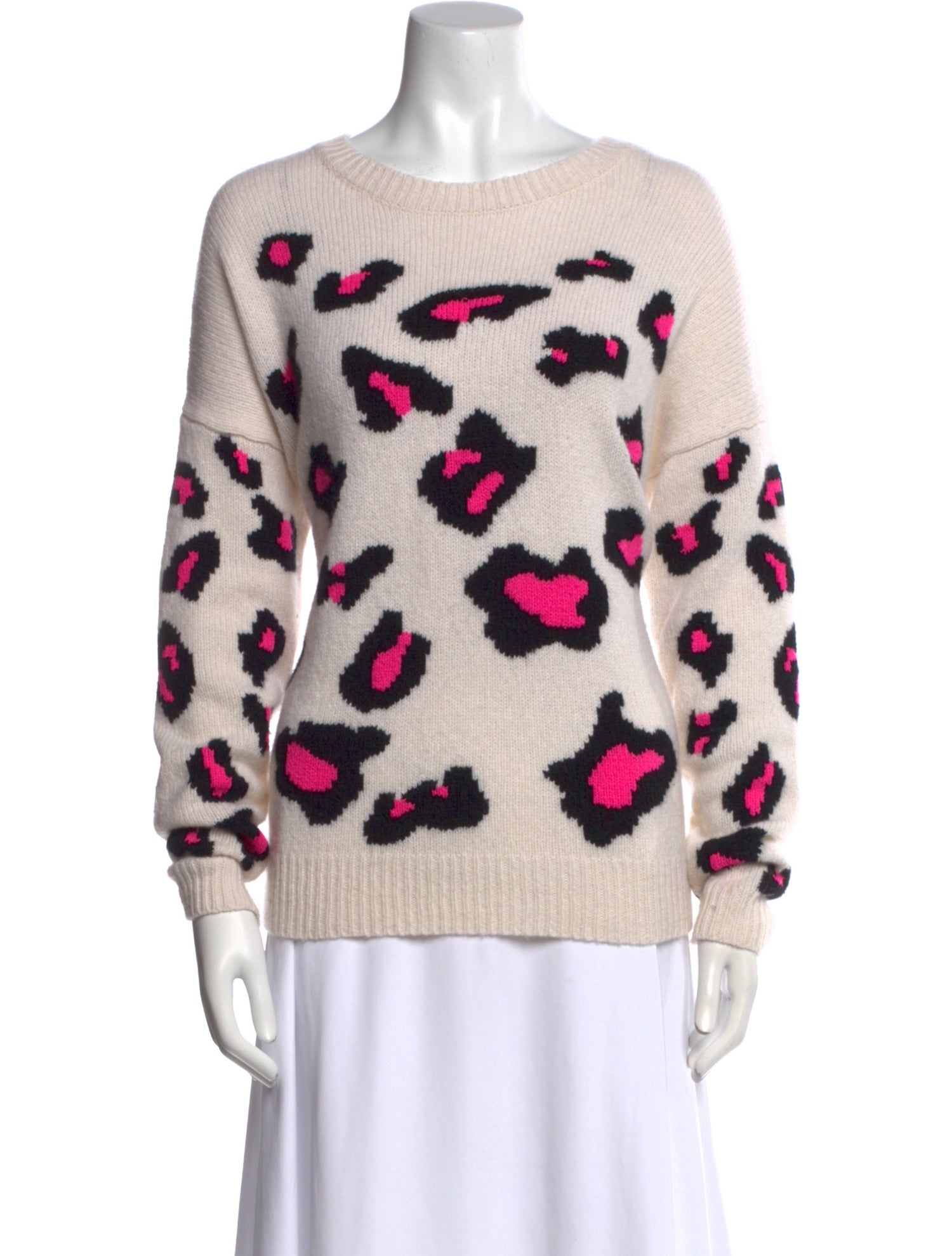 Autumn Cashmere Cashmere Printed Sweater