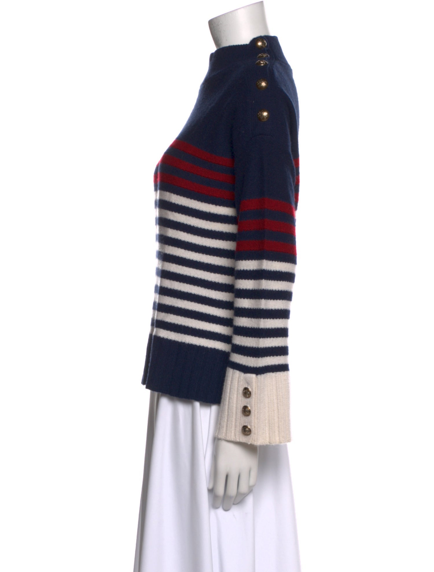 Autumn Cashmere Cashmere Striped Sweater