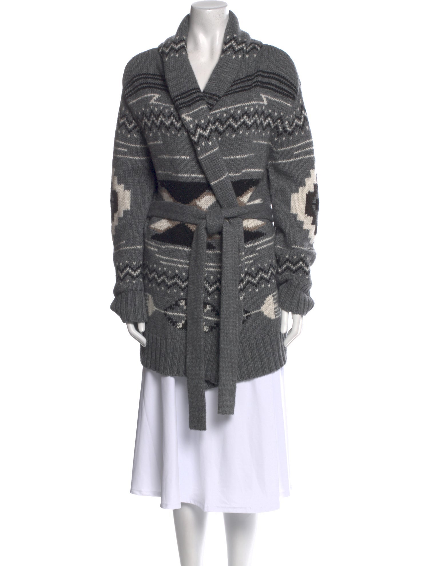 Autumn Cashmere Printed Cowl Neck Sweater