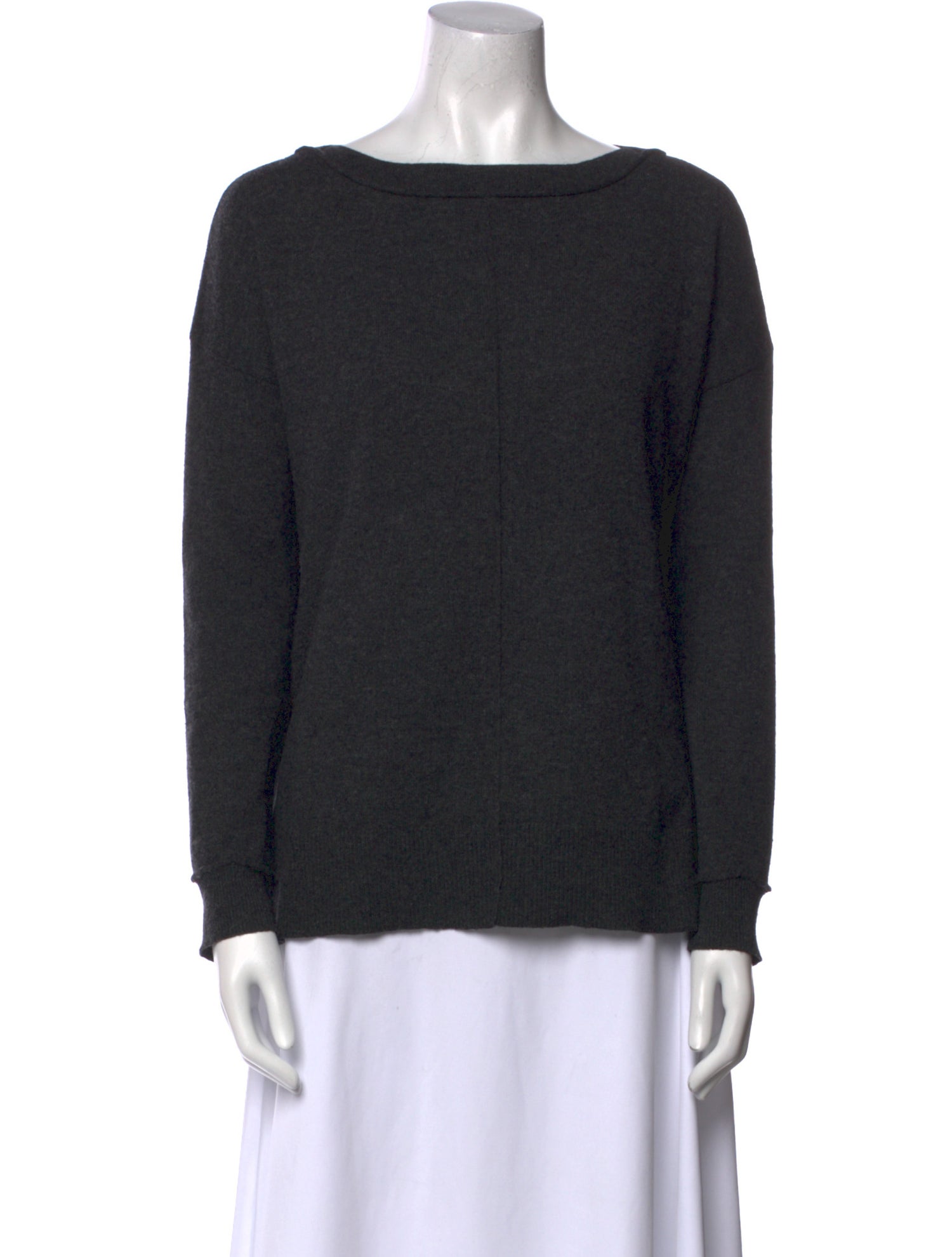 Autumn Cashmere Cashmere Bateau Neckline Sweater