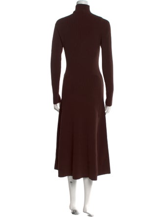 Autumn Cashmere Turtleneck Midi Length Dress