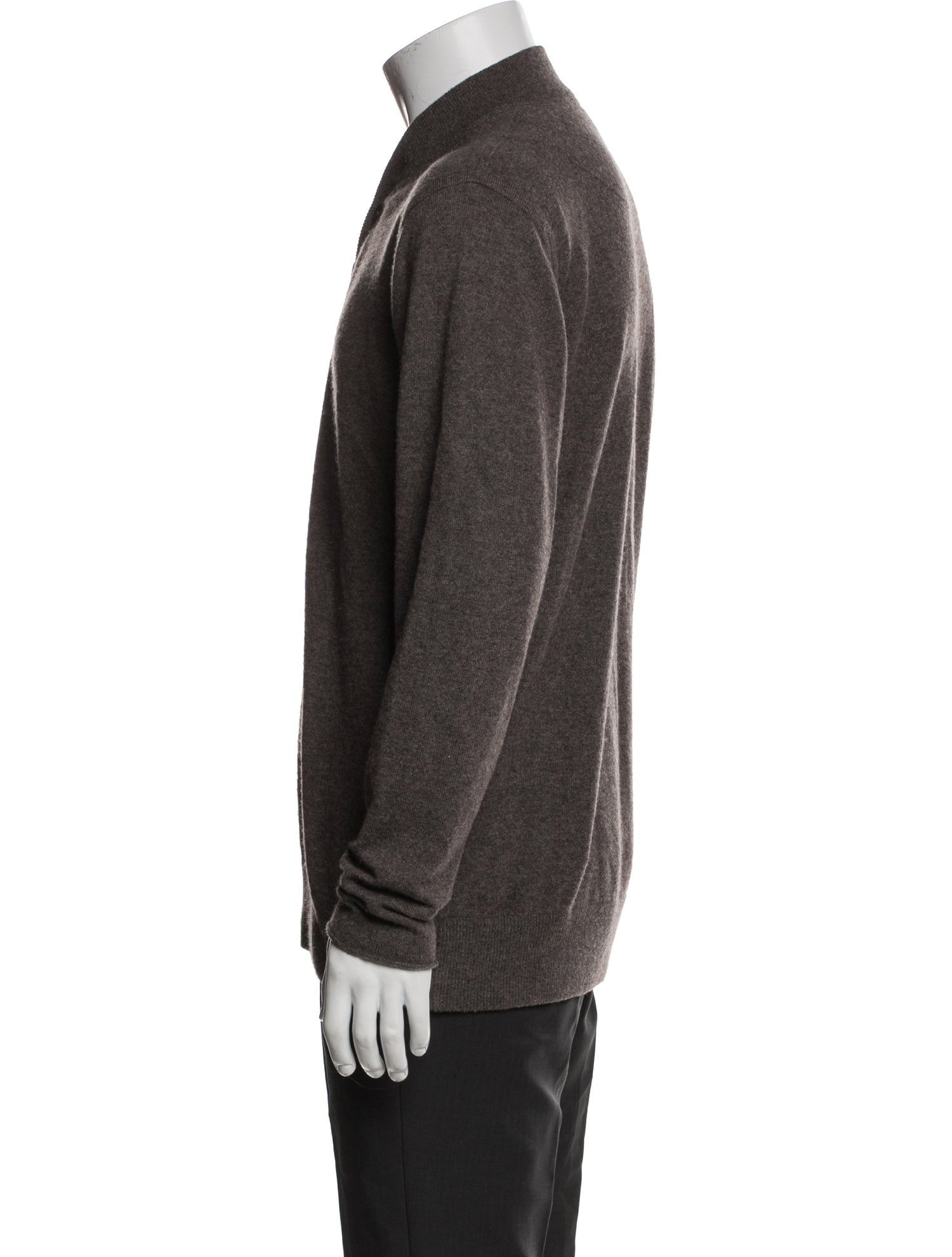 Autumn Cashmere Cashmere Mock Neck Polo Sweater