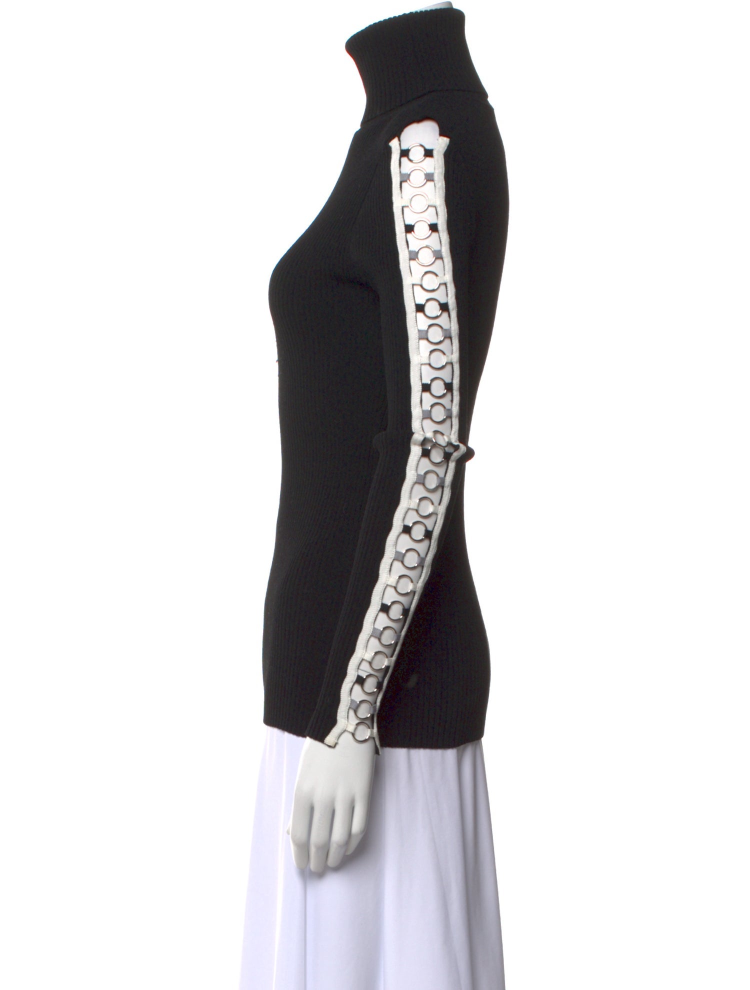 Autumn Cashmere Turtleneck Long Sleeve Top