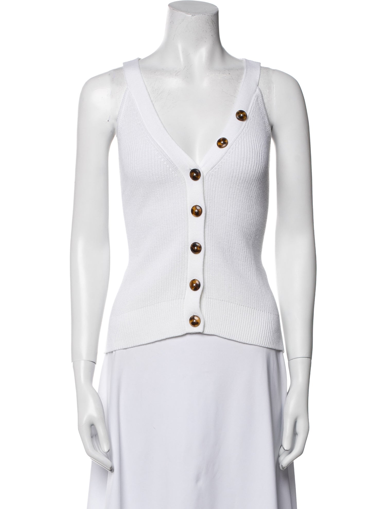 Autumn Cashmere Plunge Neckline Sweater