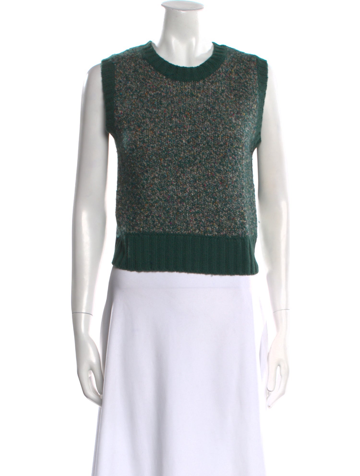 Autumn Cashmere Cashmere Colorblock Pattern Sweater