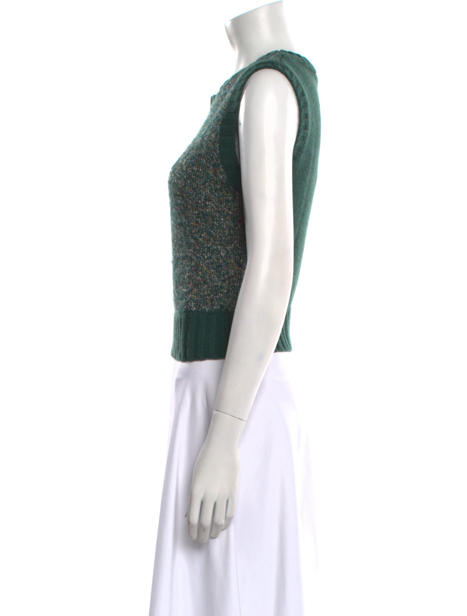 Autumn Cashmere Cashmere Colorblock Pattern Sweater