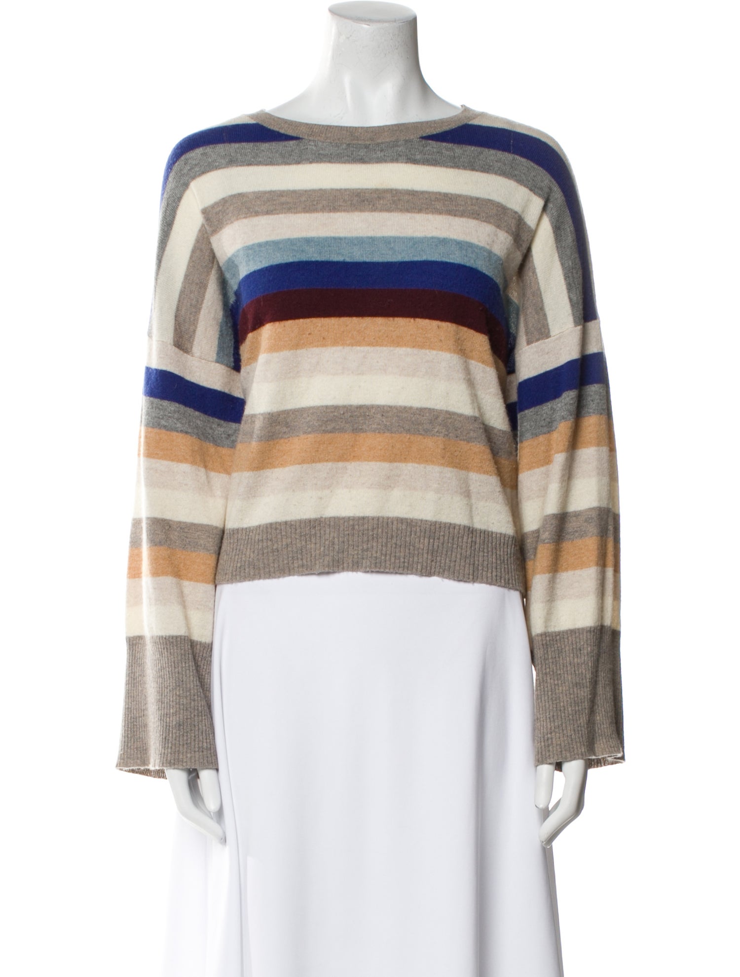 Autumn Cashmere Cashmere Striped Sweater