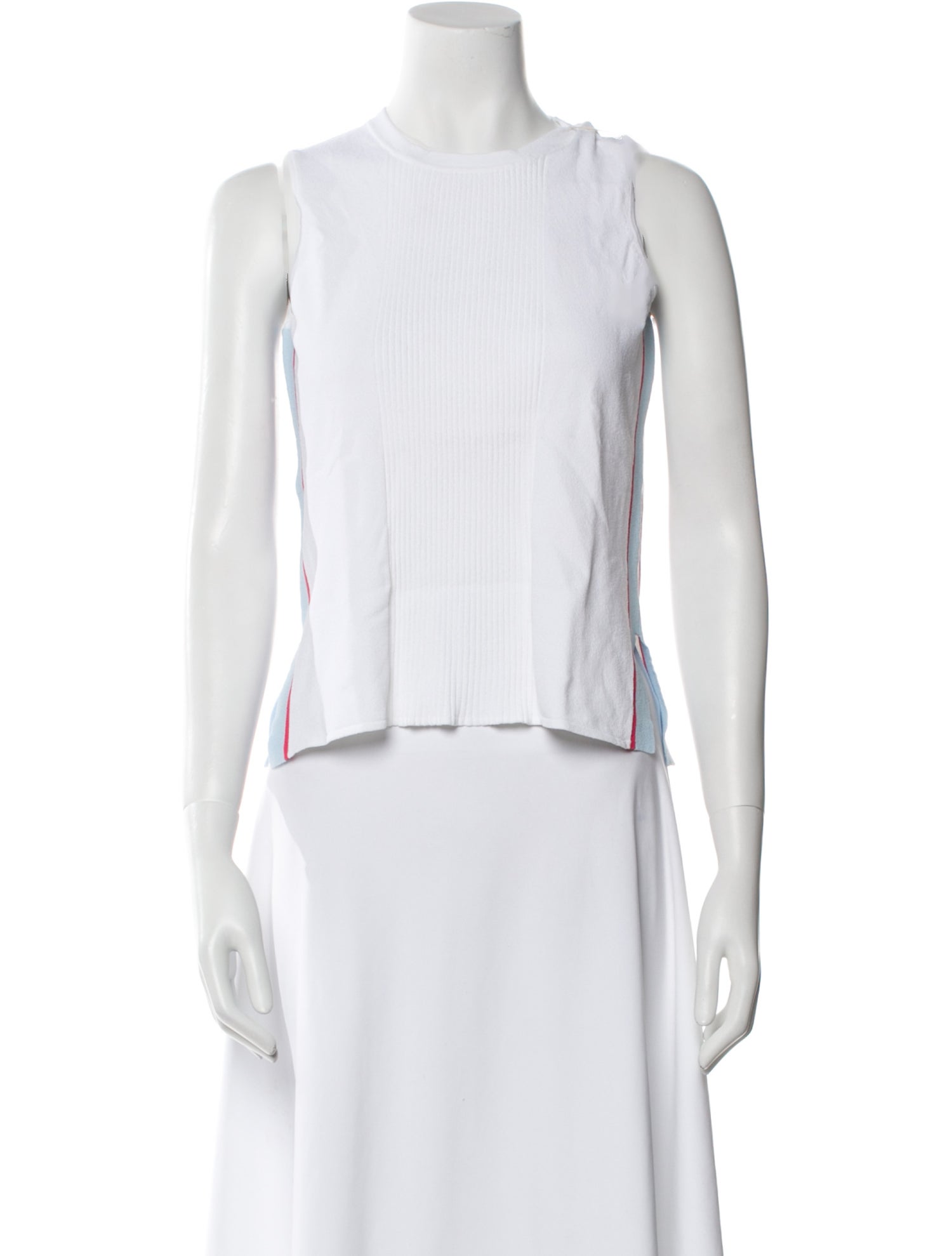 Autumn Cashmere Crew Neck Sleeveless Crop Top w/ Tags