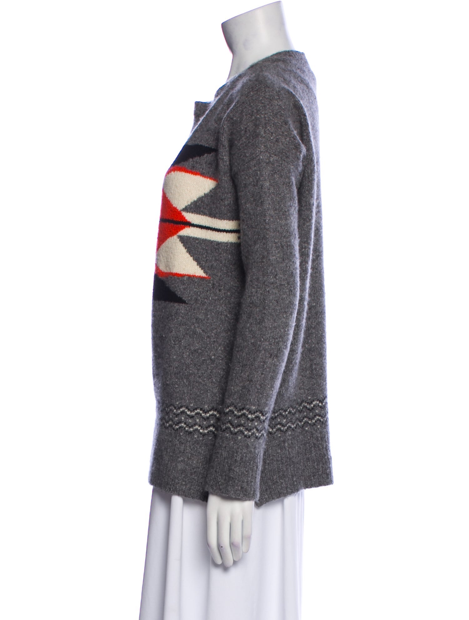 Autumn Cashmere Cashmere Printed Sweater