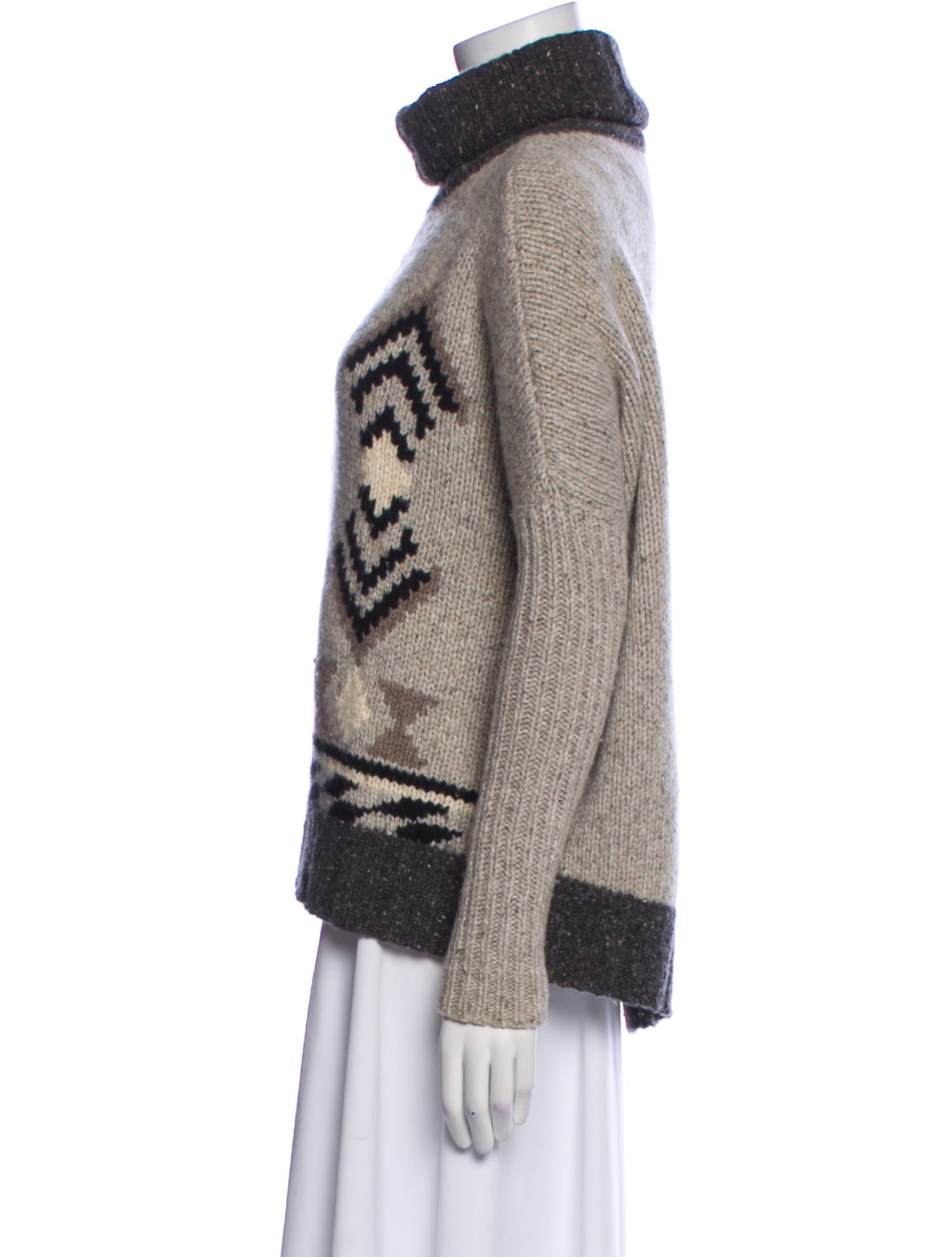 Autumn Cashmere Cashmere Printed Sweater
