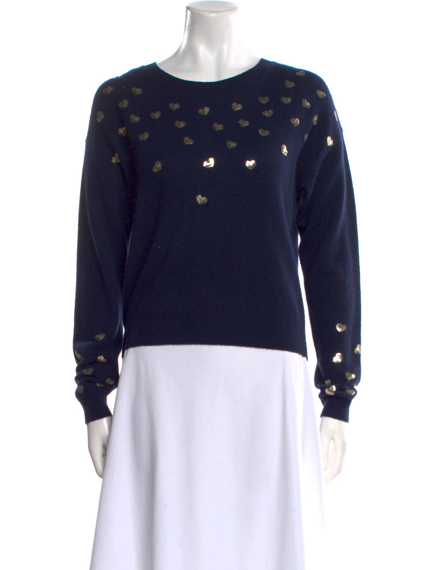 Autumn Cashmere Cashmere Printed Sweater w/ Tags