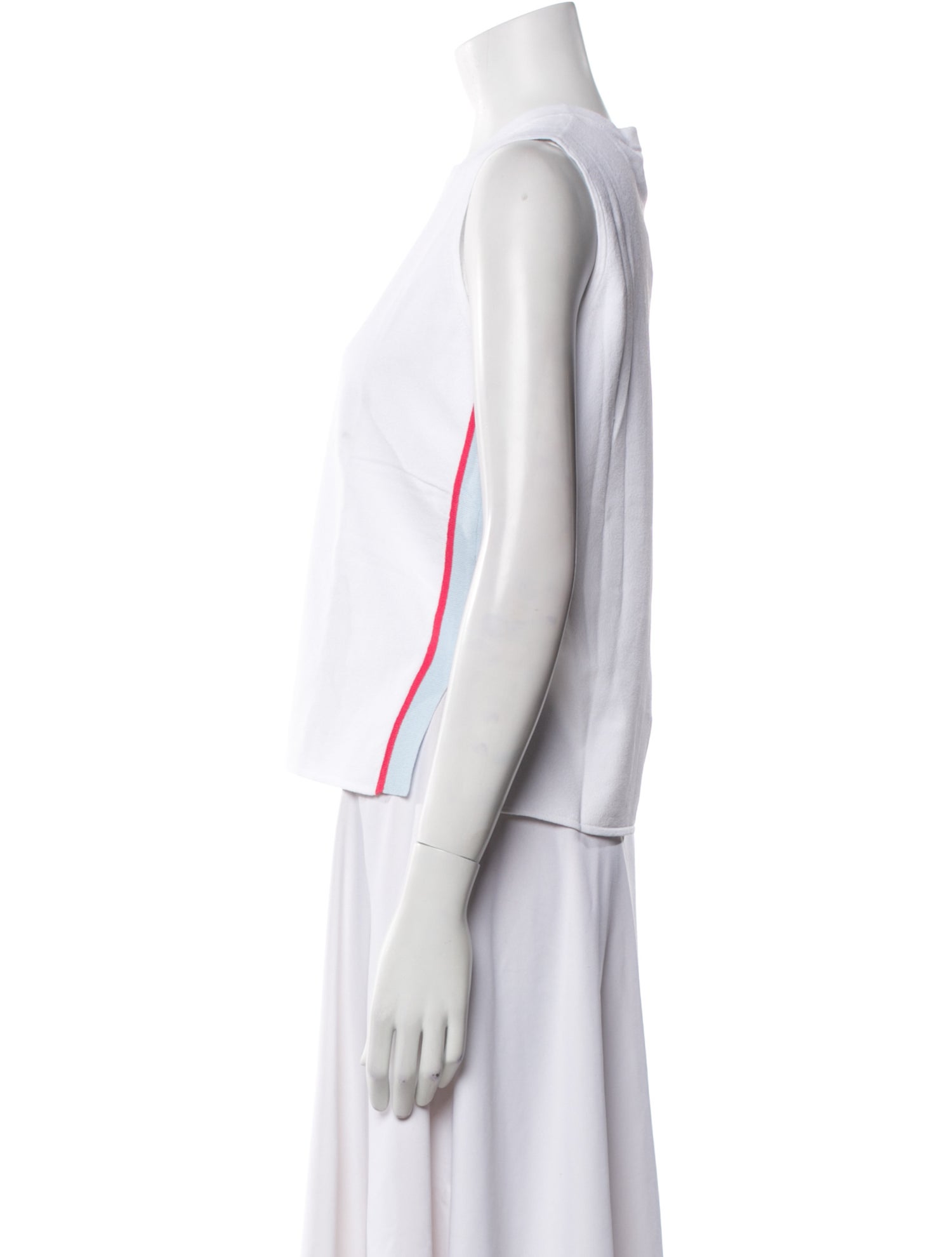 Autumn Cashmere Crew Neck Sleeveless Top