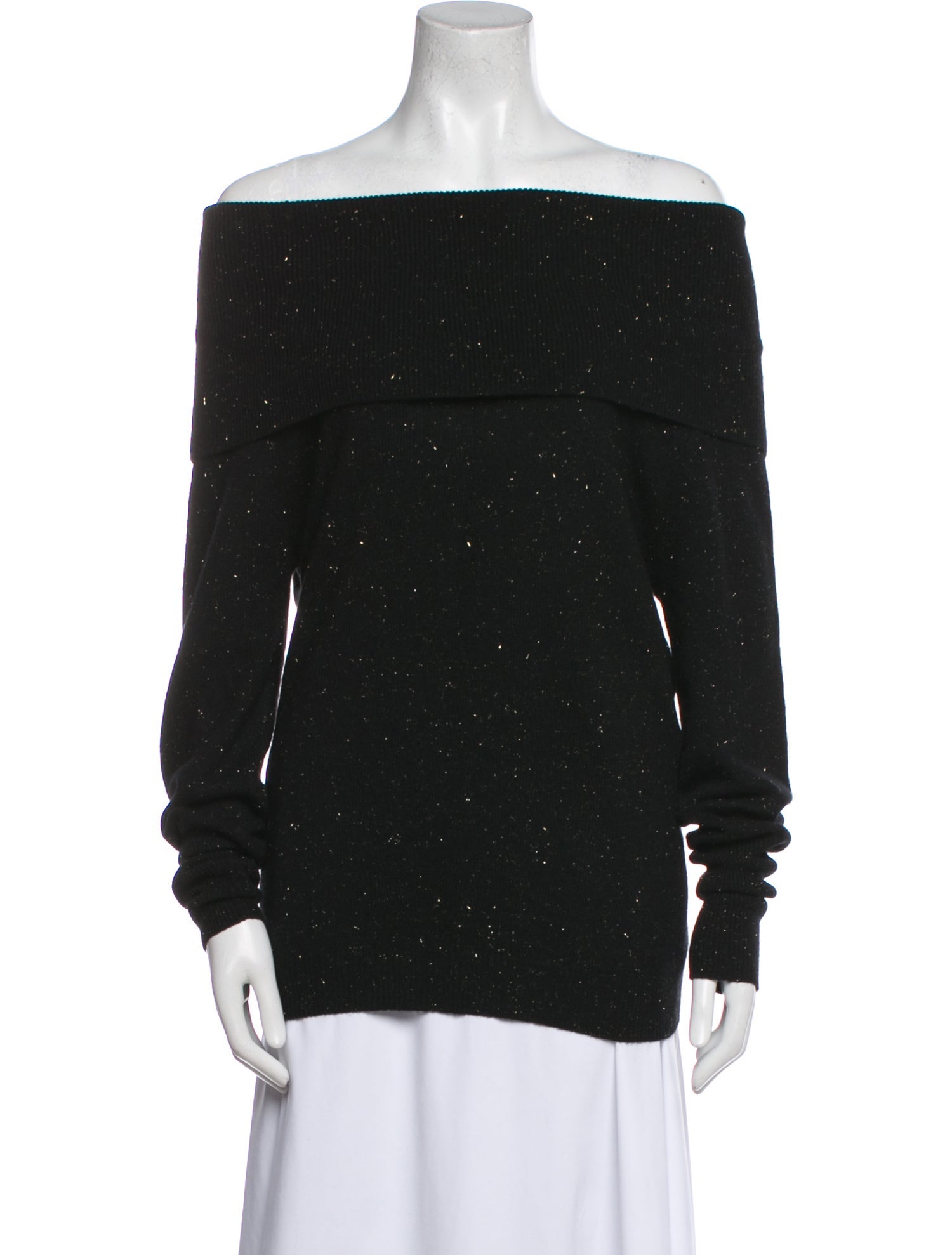 Autumn Cashmere Cashmere Off-The-Shoulder Sweater w/ Tags