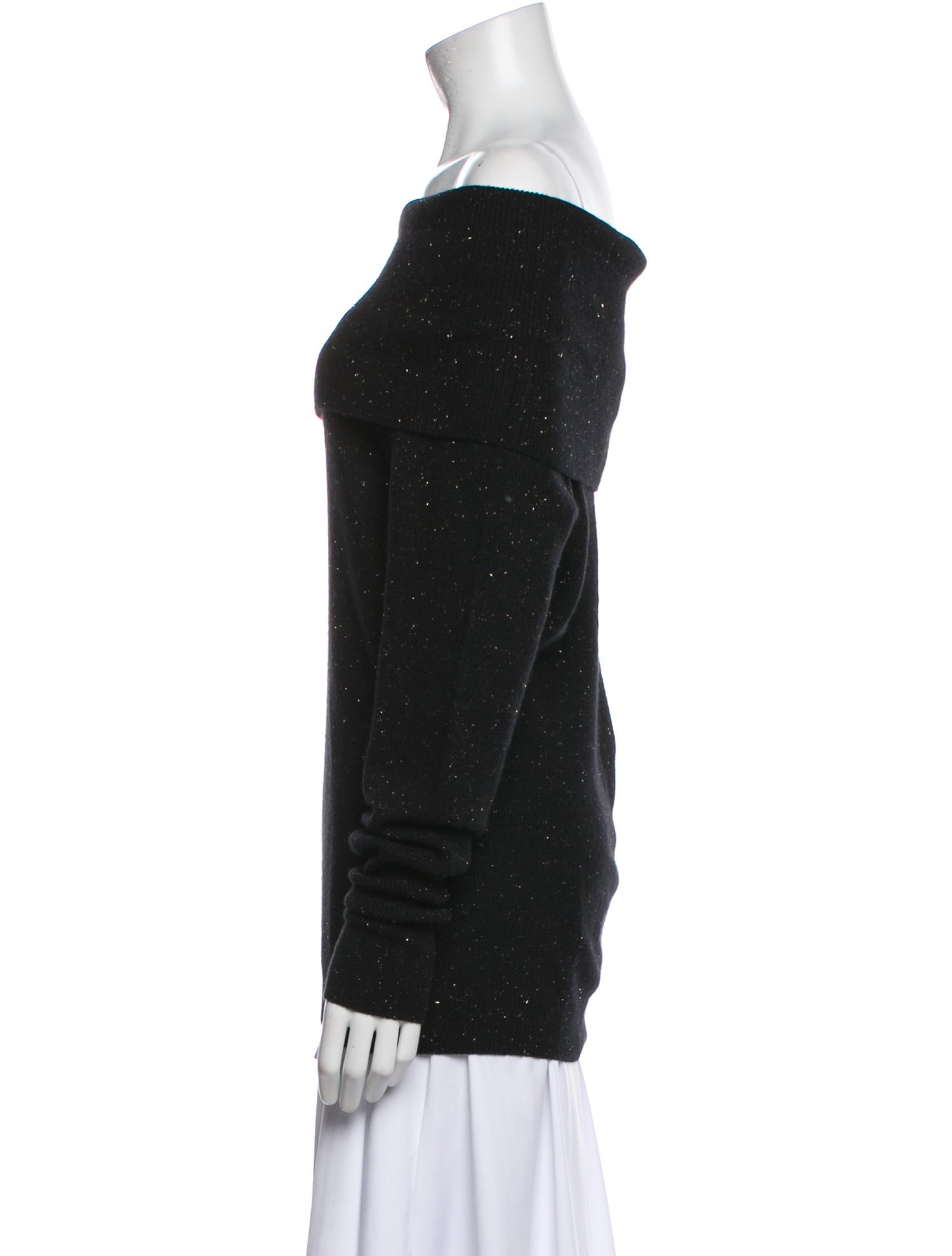 Autumn Cashmere Cashmere Off-The-Shoulder Sweater w/ Tags