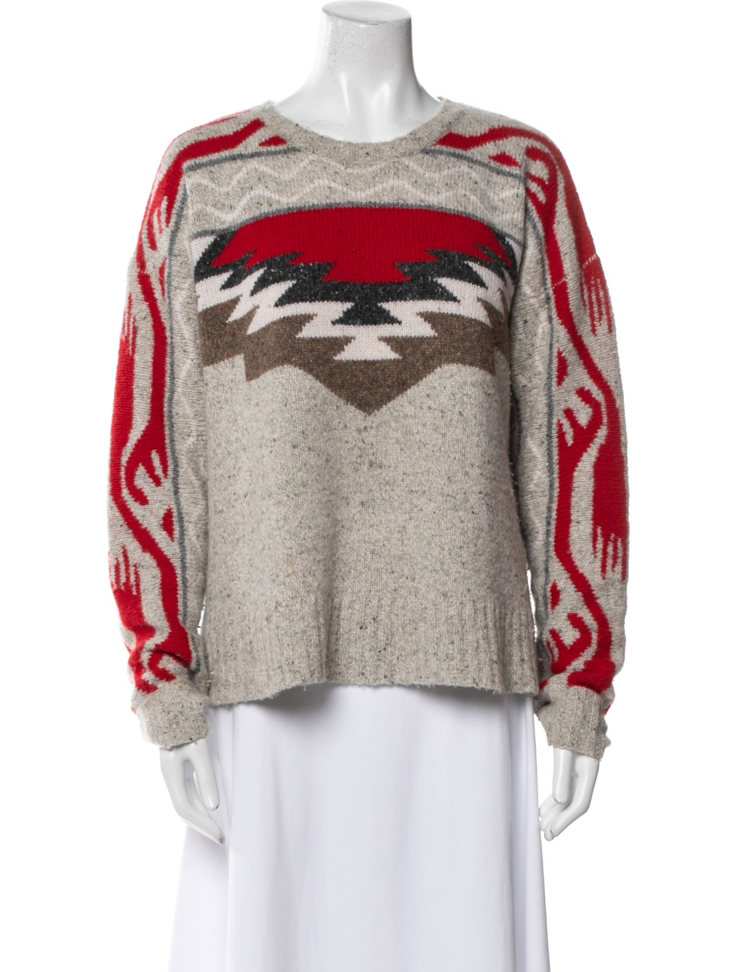 Autumn Cashmere Cashmere Printed Sweater