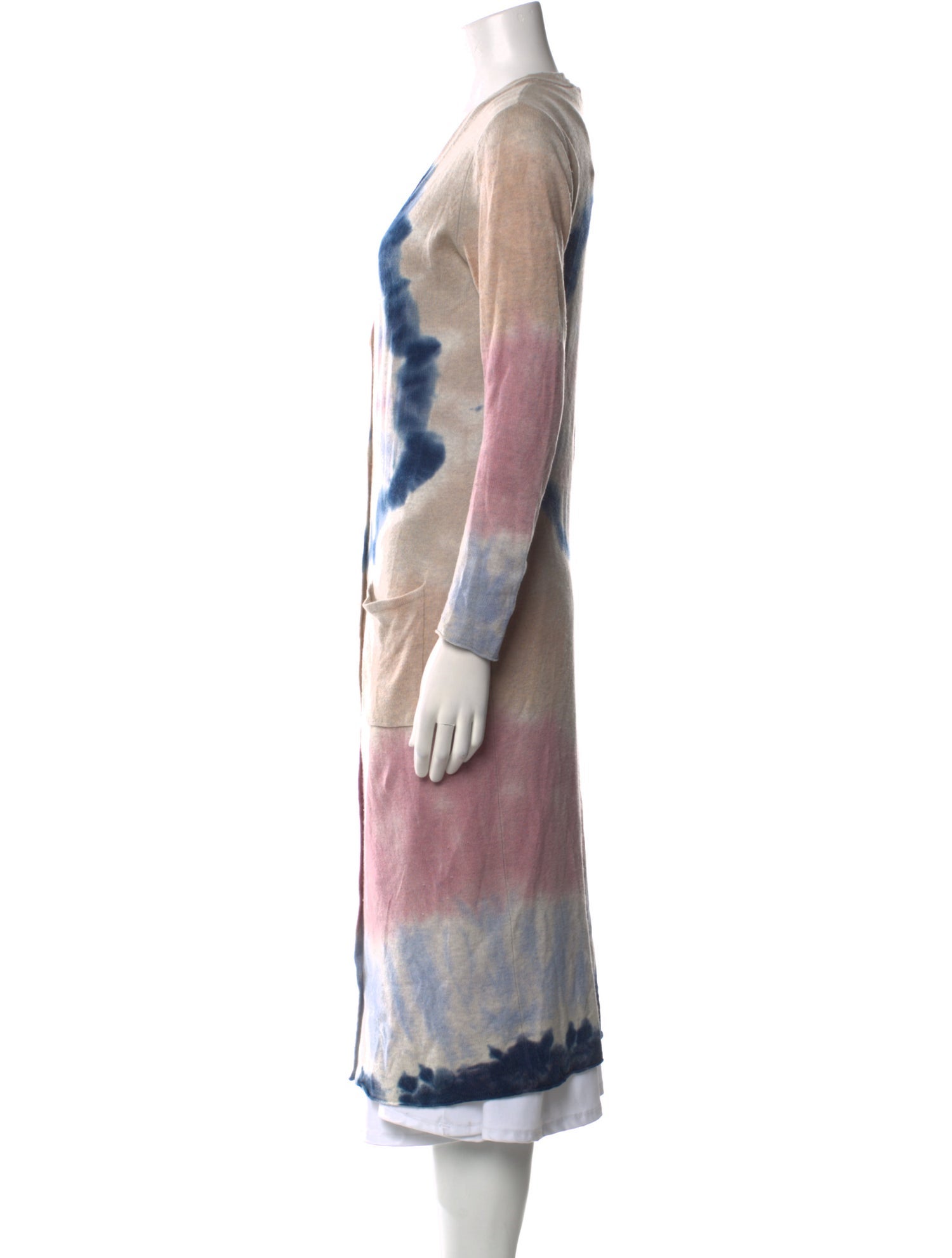 Autumn Cashmere Cashmere Tie-Dye Print Sweater