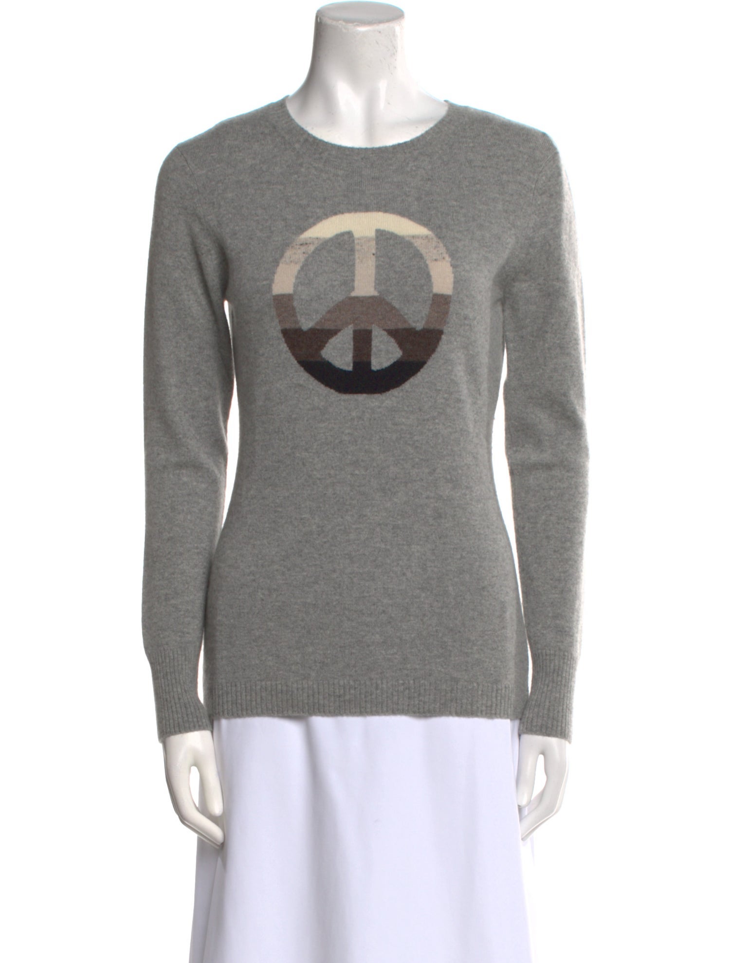 Autumn Cashmere Cashmere Graphic Print Sweater