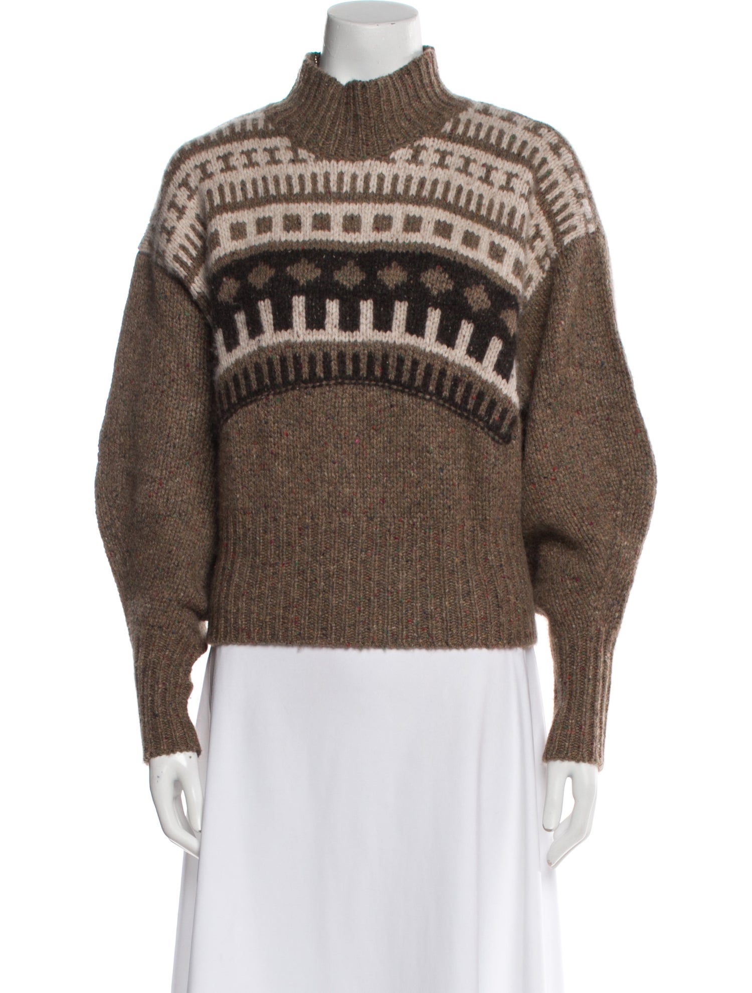 Autumn Cashmere Cashmere Printed Sweater