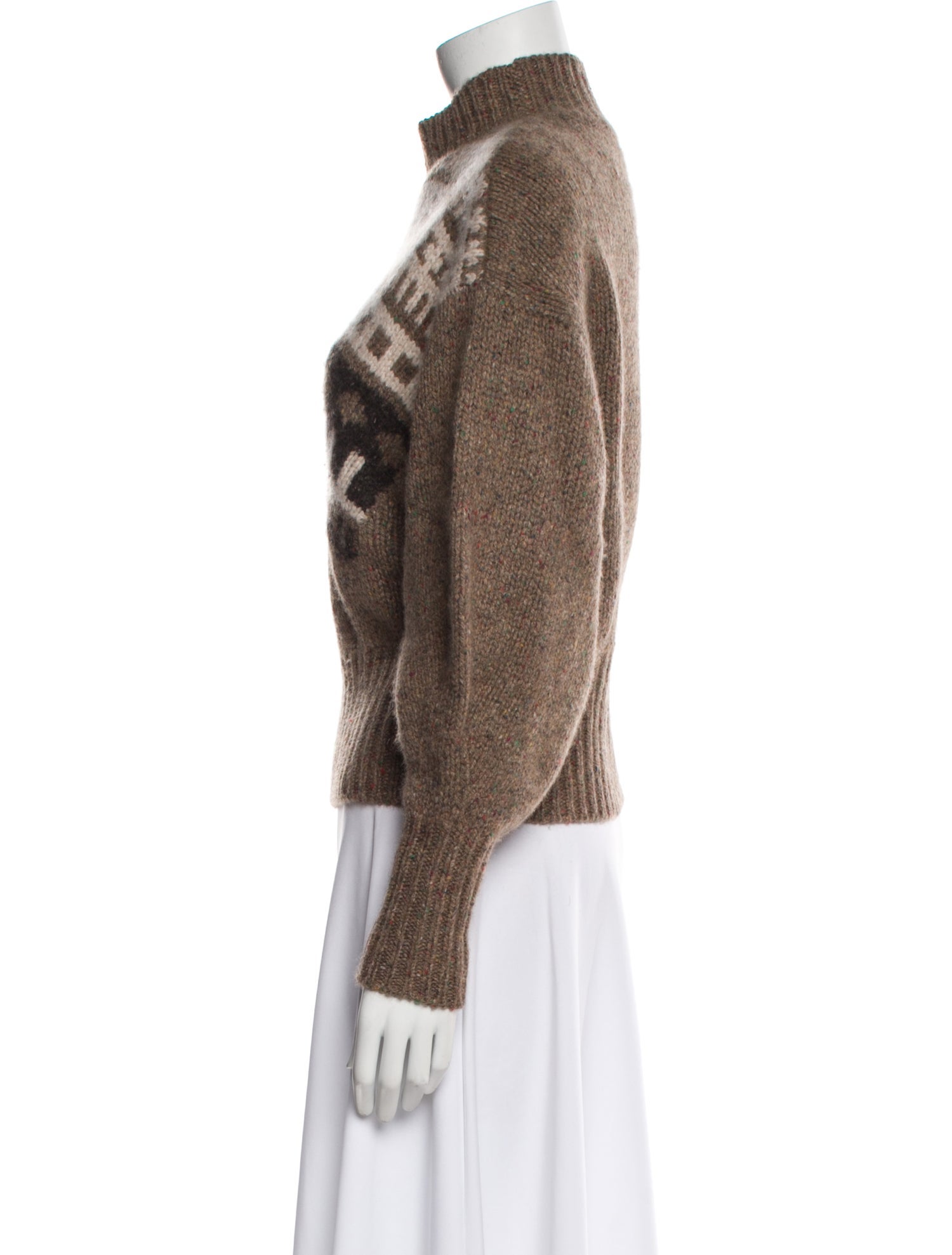 Autumn Cashmere Cashmere Printed Sweater