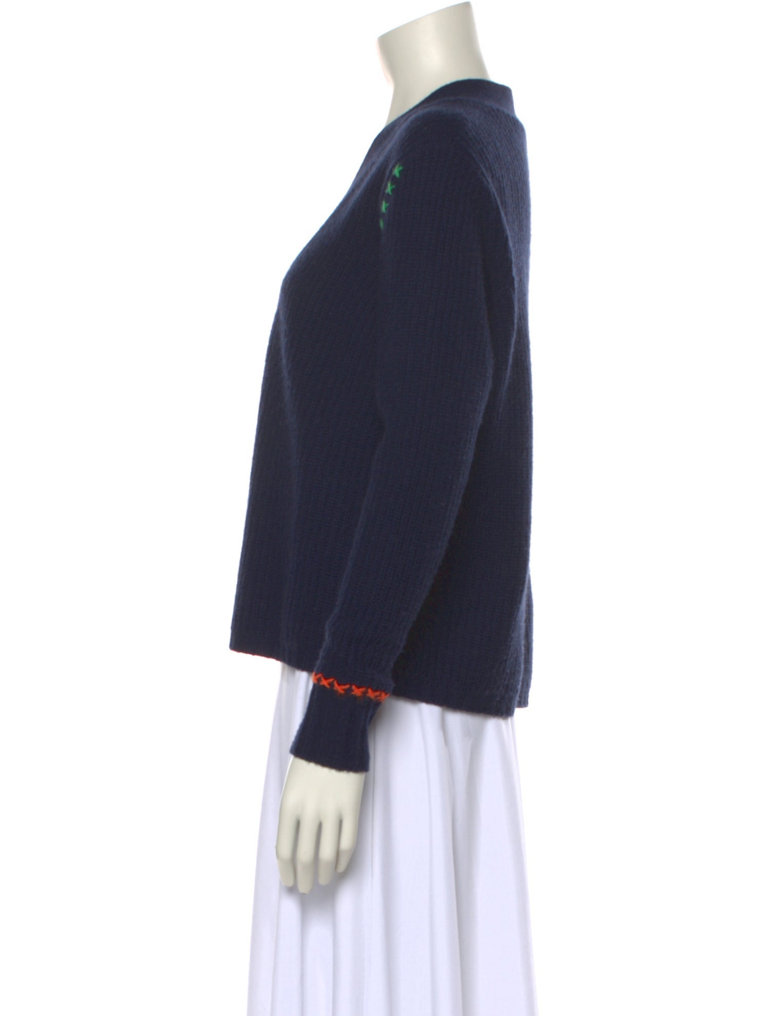 Autumn Cashmere Cashmere Graphic Print Sweater