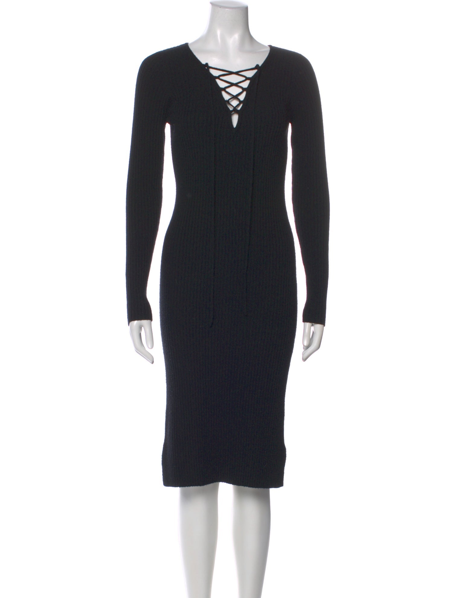 Autumn Cashmere Cashmere Midi Length Dress