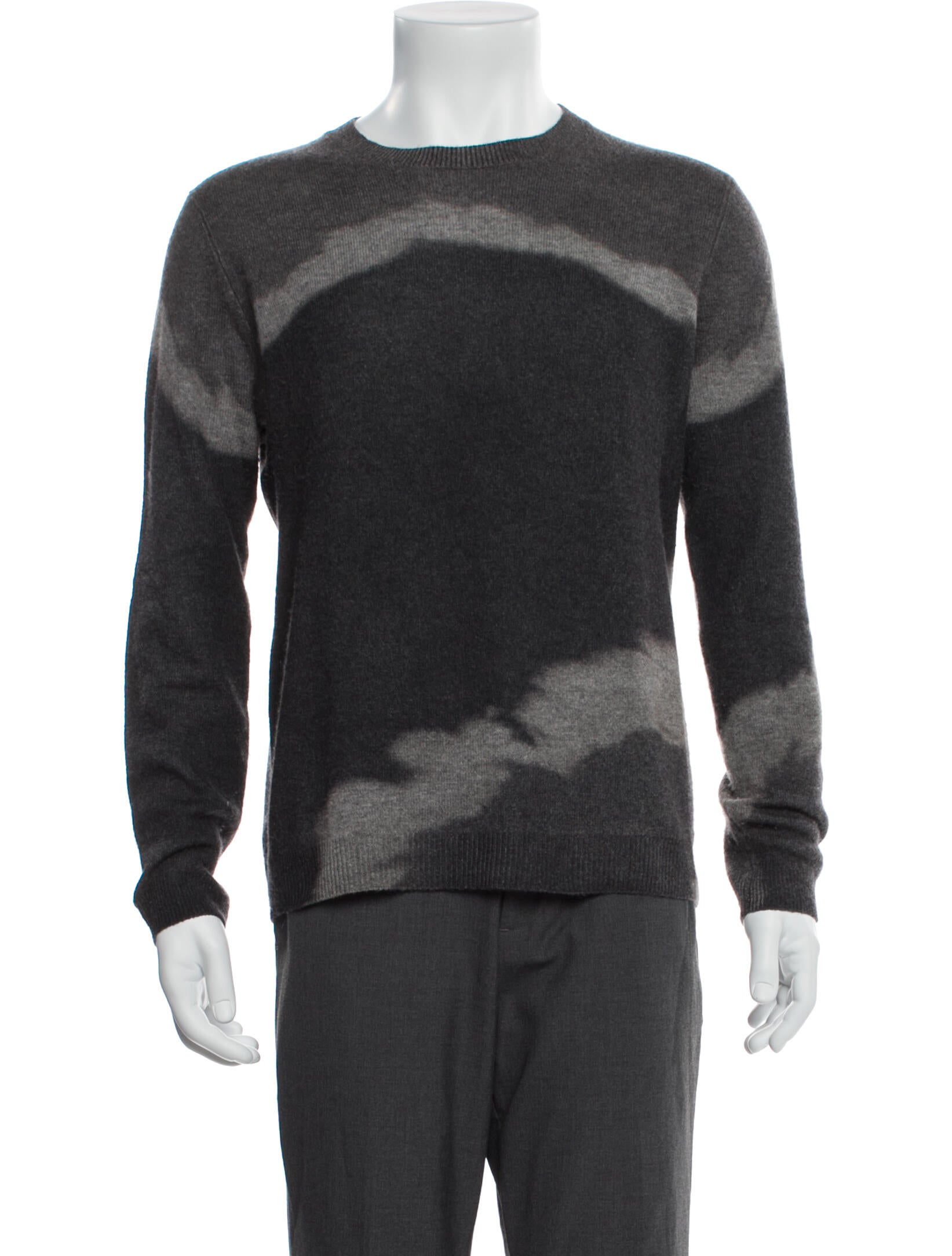 Autumn Cashmere Cashmere Colorblock Pattern Pullover