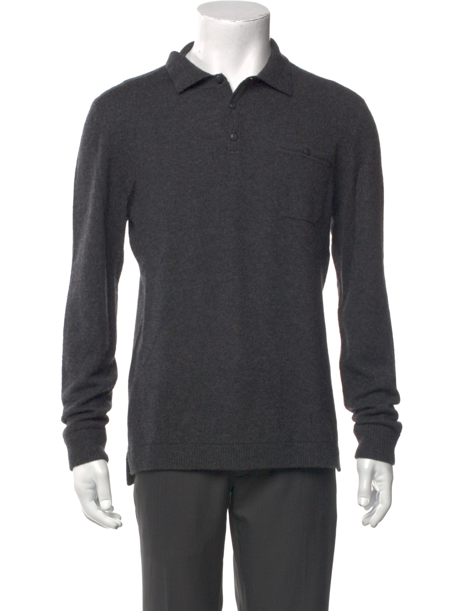 Autumn Cashmere Cashmere Collar Polo Sweater