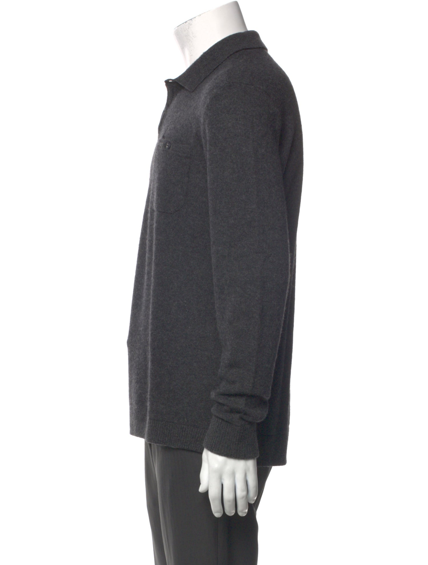 Autumn Cashmere Cashmere Collar Polo Sweater