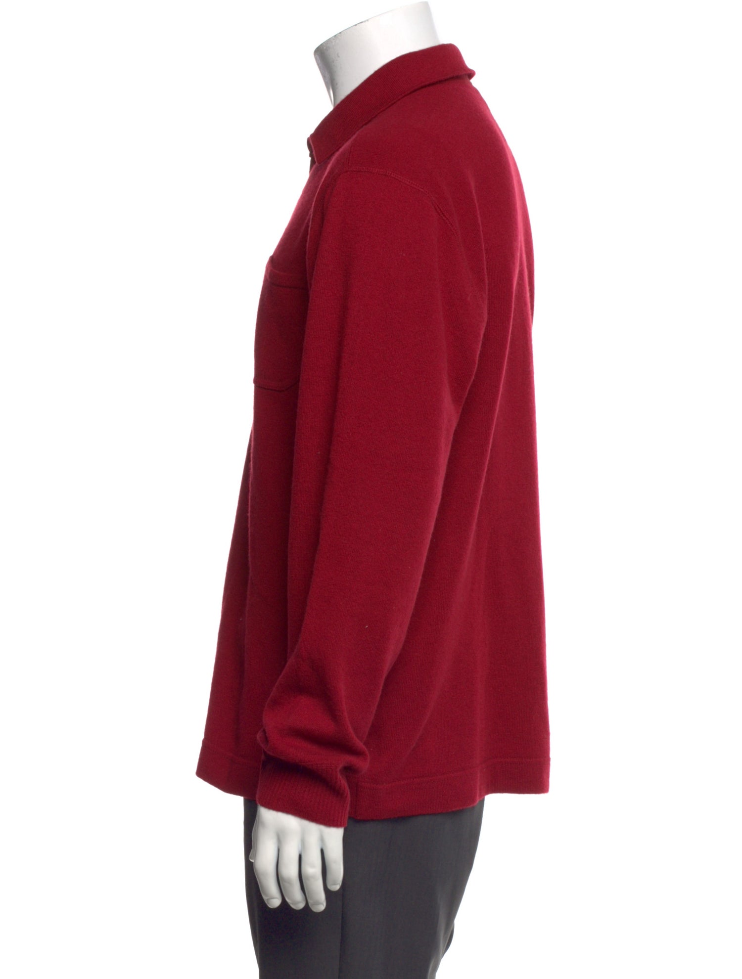 Autumn Cashmere Cashmere Mock Neck Polo Sweater