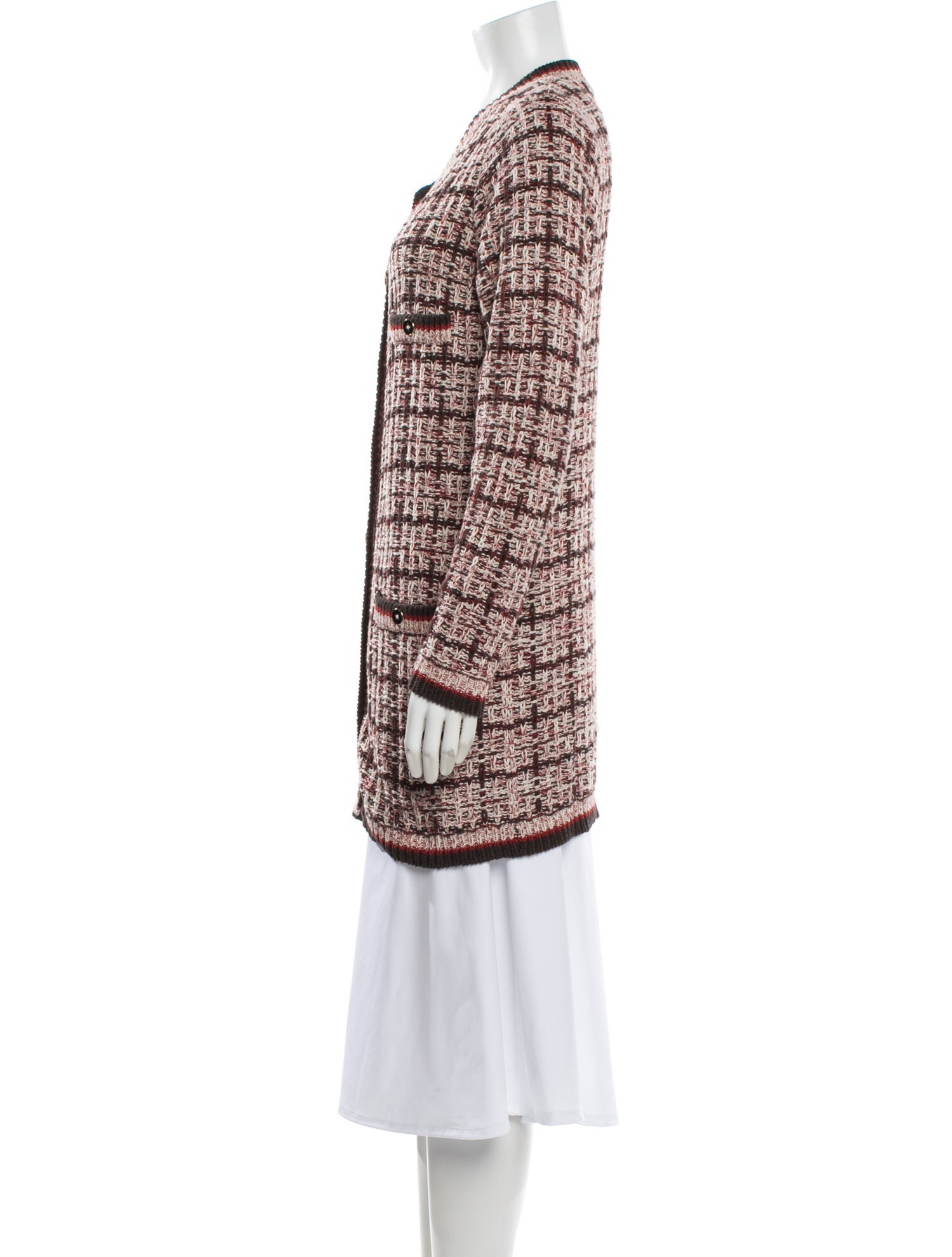 Autumn Cashmere Patterned Crew Neck Sweater
