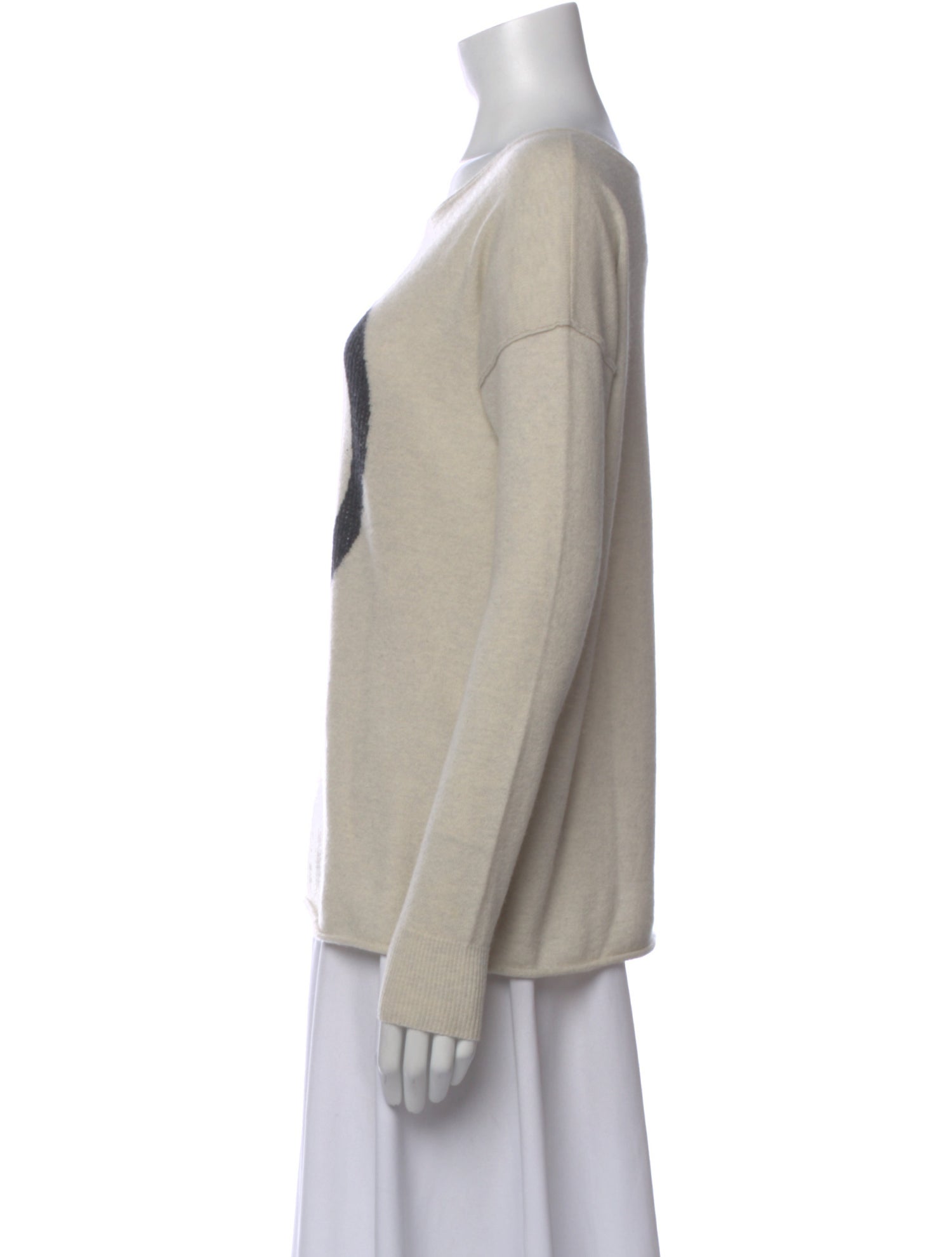 Autumn Cashmere Cashmere Graphic Print Sweater