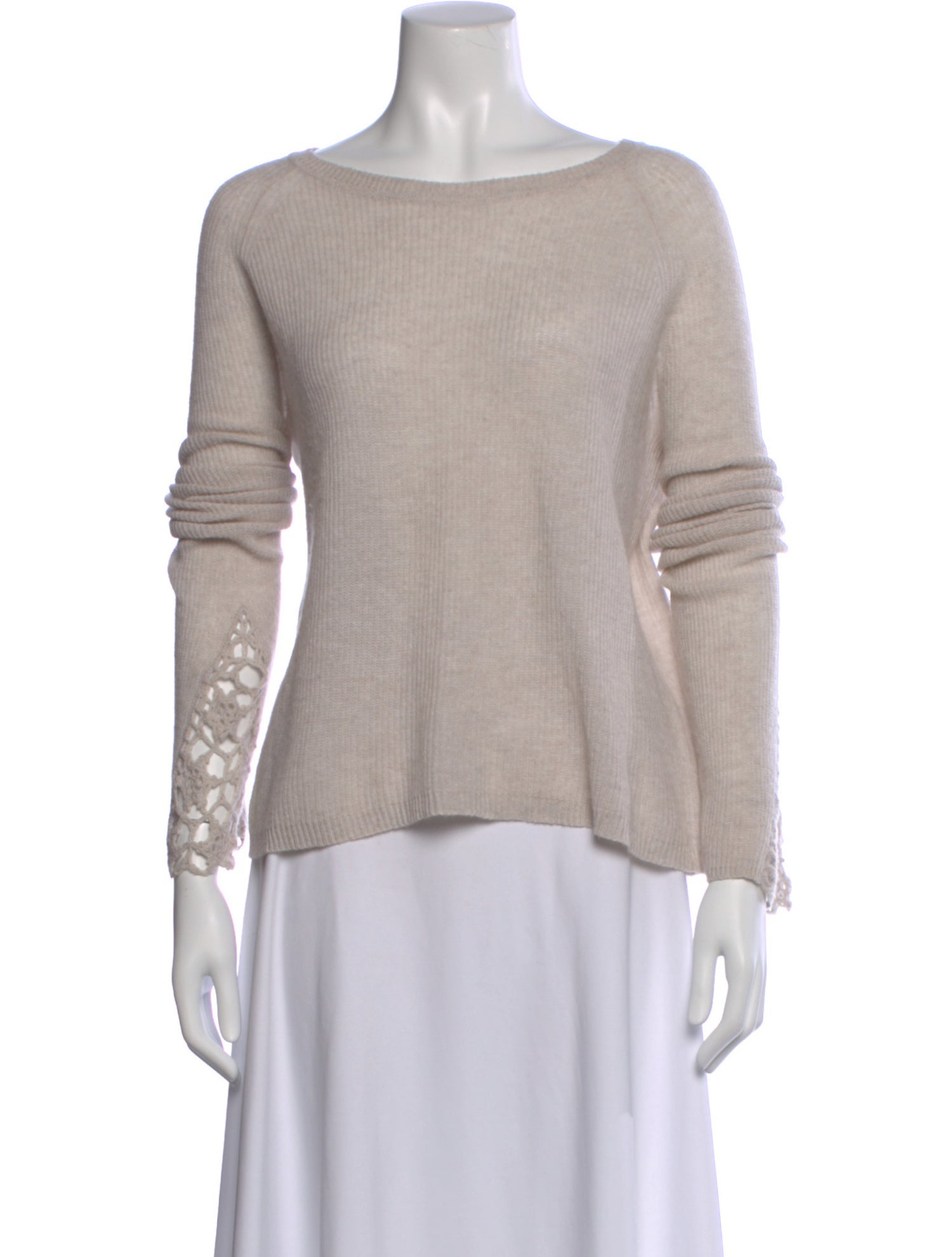 Autumn Cashmere Cashmere Bateau Neckline Sweater