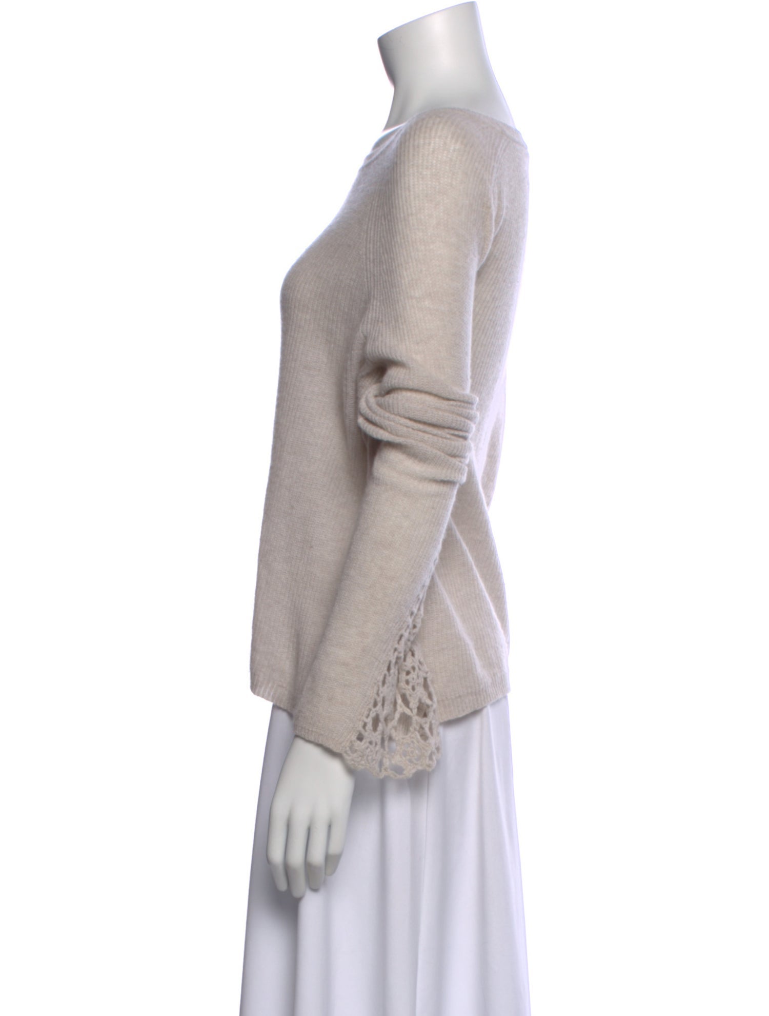 Autumn Cashmere Cashmere Bateau Neckline Sweater