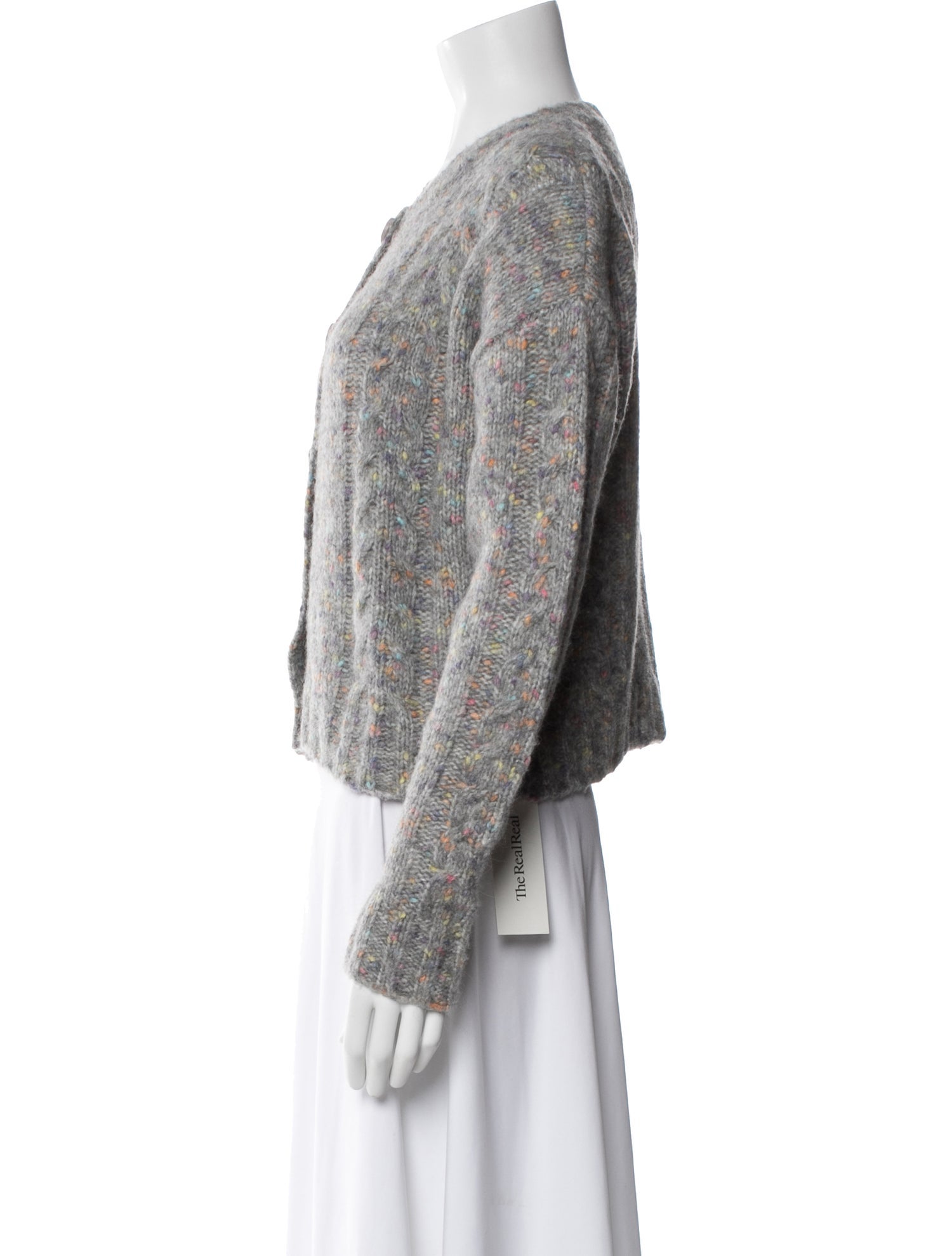 Autumn Cashmere Printed Crew Neck Sweater