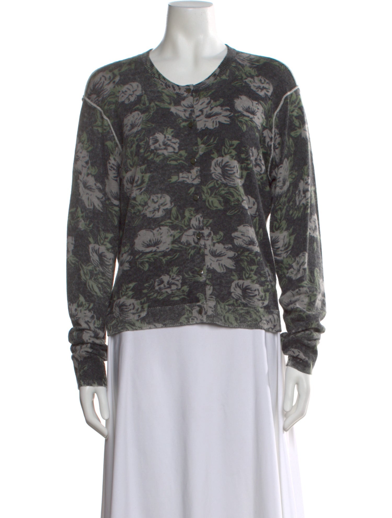 Autumn Cashmere Cashmere Printed Sweater