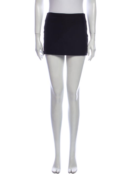 Gauge81 Silk Mini Skirt Black