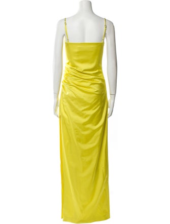 GAUGE81 Square Neckline Long Dress