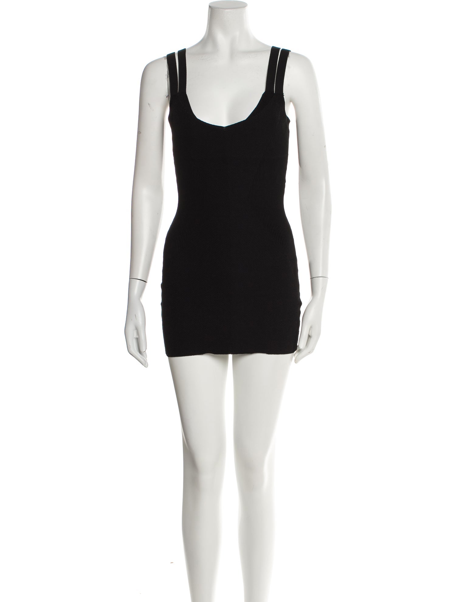 GAUGE81 Scoop Neck Mini Dress