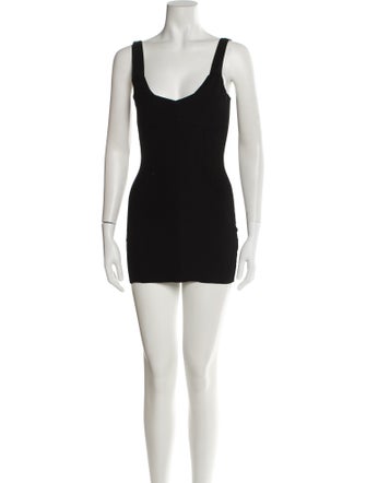 GAUGE81 Scoop Neck Mini Dress