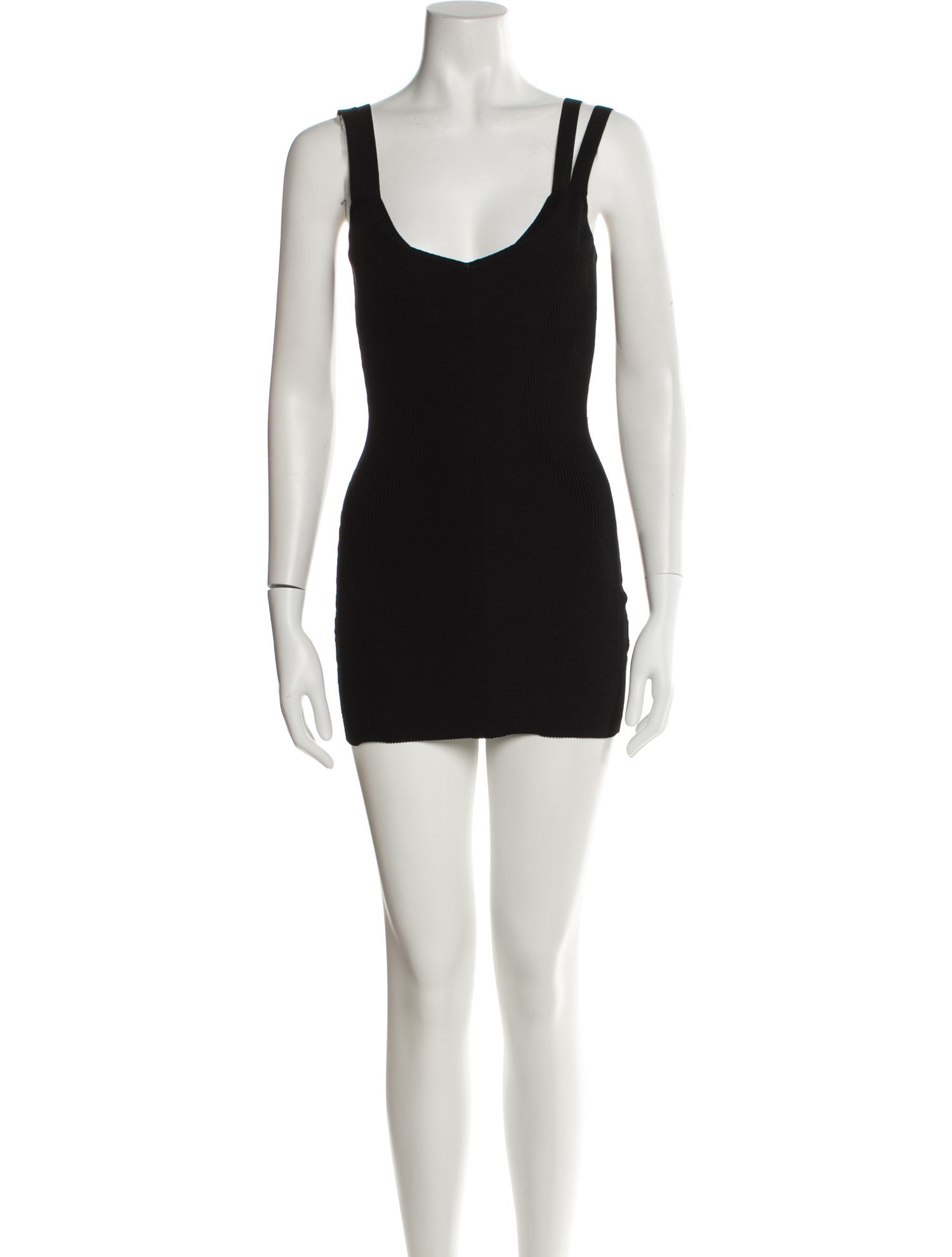 GAUGE81 Scoop Neck Mini Dress