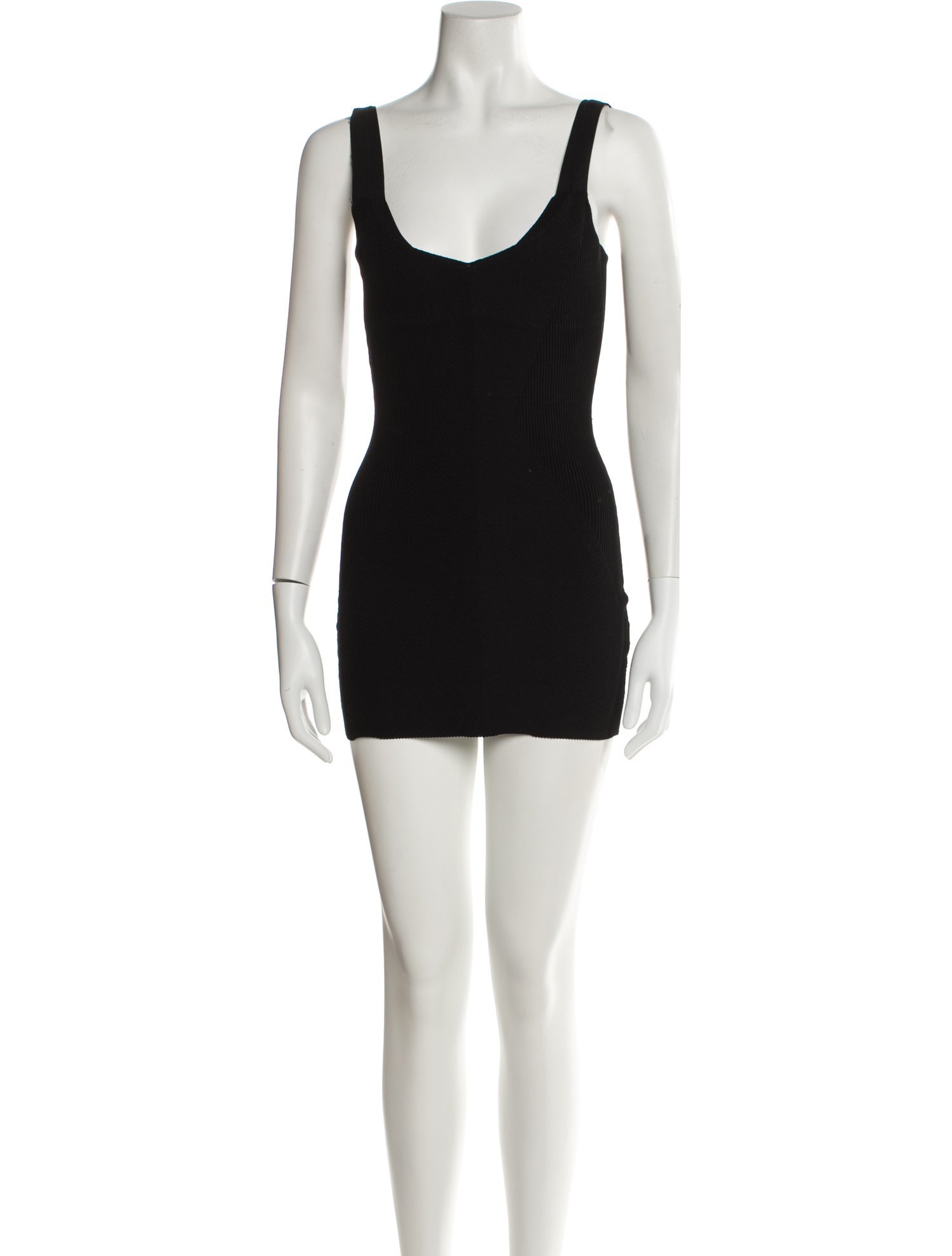 GAUGE81 Scoop Neck Mini Dress