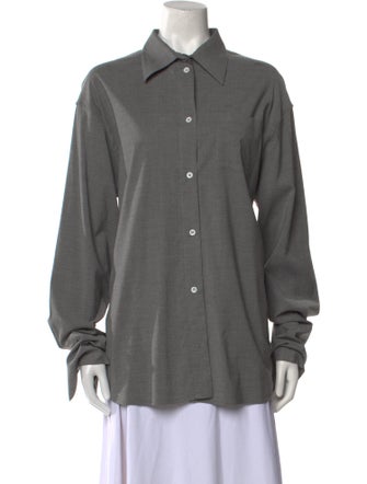 GAUGE81 Long Sleeve Button-Up Top