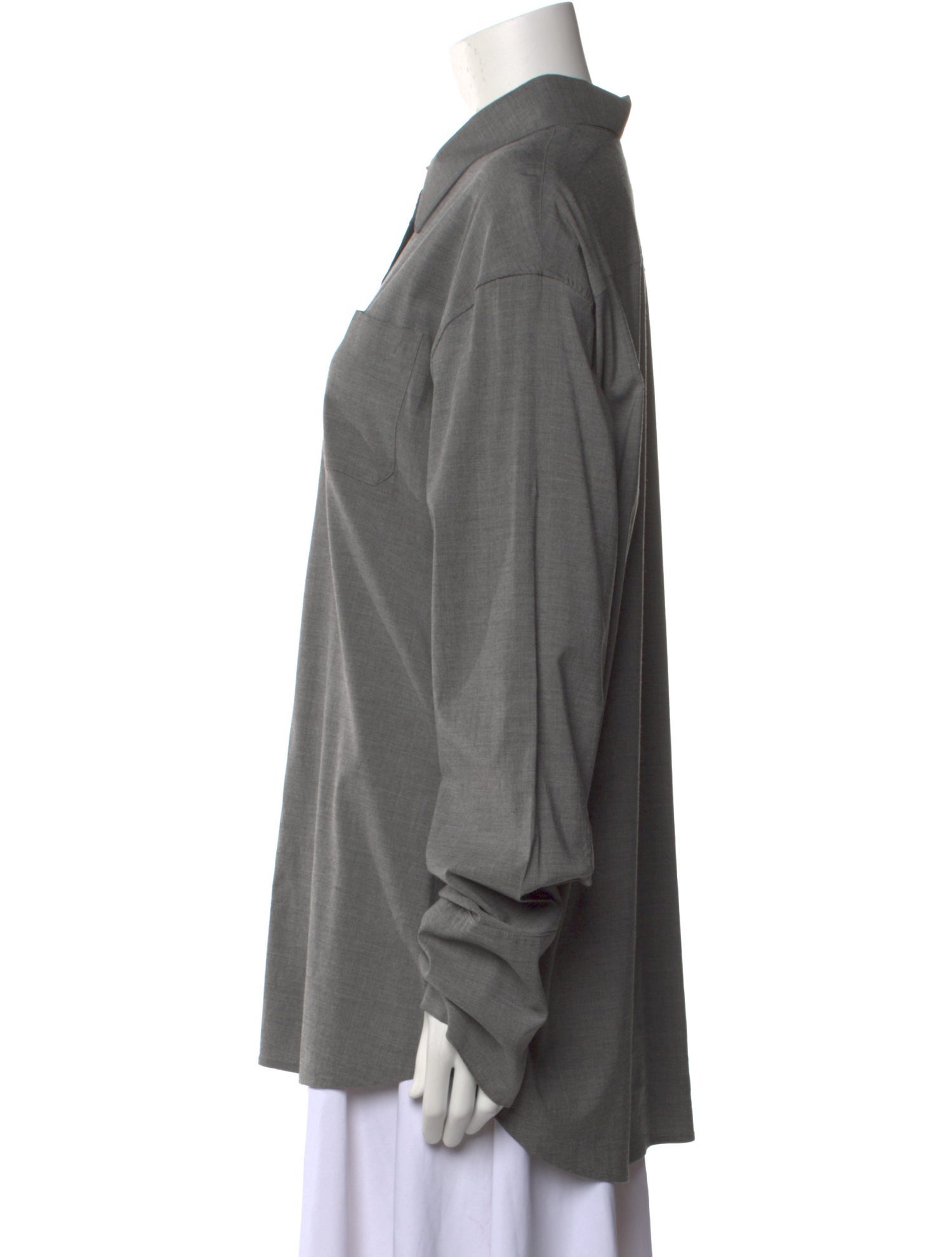 GAUGE81 Long Sleeve Button-Up Top